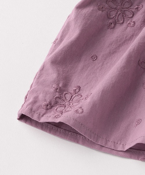 petit main（プティマイン）の「【リンク】ティアードワンピビスチェセット（アンサンブル・キッズ・ラベンダー/アイボリー・80ｃｍ/130cm/90cm/100cm/120cm/110cm）」の7枚目の写真