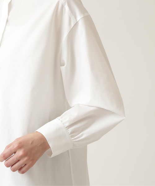 NATURAL BEAUTY BASIC（ナチュラルビューティーベーシック）の「ベスト×チュニックシャツセット/0171270972（ニット/セーター・レディース・ベージュ/ネイビー/グリーン・MEDIUM）」の15枚目の写真