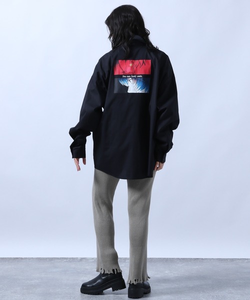 HARE（ハレ）の「【エヴァンゲリオンコラボ 】バックシーンプリントシャツ（シャツ/ブラウス・メンズ・ホワイト/ブラック・FREE）」の20枚目の写真