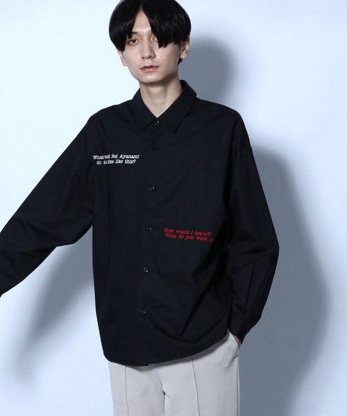 HARE（ハレ）の「【エヴァンゲリオンコラボ 】バックシーンプリントシャツ（シャツ/ブラウス・メンズ・ホワイト/ブラック・FREE）」の16枚目の写真