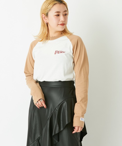 Ciaopanic チャオパニック の Peenラグランロンt Tシャツ カットソー Wear