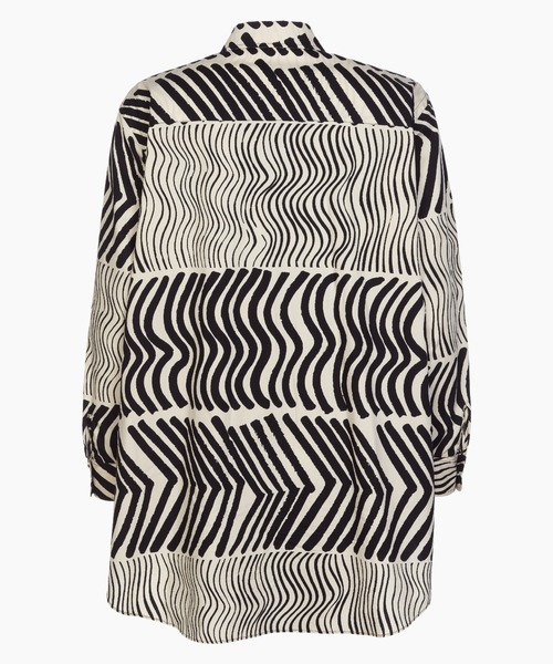 marimekko（マリメッコ）の「Norkko Silkkikuikka / CLASSICS  shirt（シャツ/ブラウス・レディース・ブラック×ホワイト・SMALL/MEDIUM/X-SMALL）」の9枚目の写真