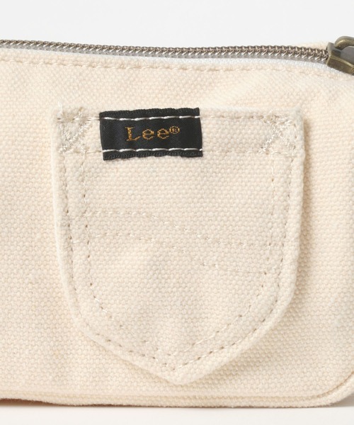 Lee（リー）の「Lee（リー）デニムマルチポーチ/ペンケース（ポーチ・レディース・オフホワイト/ネイビー/ストライプ・FREE）」の12枚目の写真
