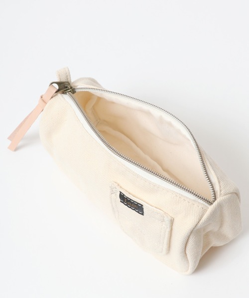 Lee（リー）の「Lee（リー）デニムマルチポーチ/ペンケース（ポーチ・レディース・オフホワイト/ネイビー/ストライプ・FREE）」の11枚目の写真