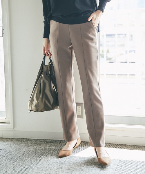 RIVE DROITE（リヴドロワ）の「【R.good(アールドットグッド)】A４ 3WAYサテンドロストトート（トートバッグ・レディース・ブラック/ベージュ・FREE）」の4枚目の写真