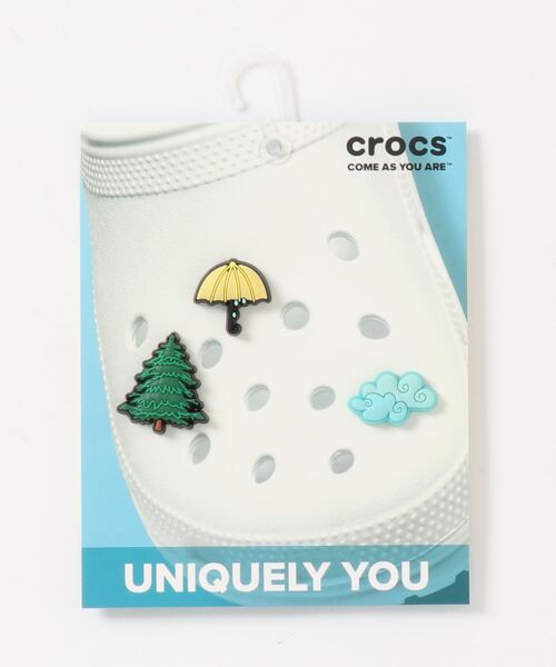 crocs(クロックス)の「クロックス crocs レイン 3pk Rain 3 Pack(シューズアクセサリー・レディース・その他・ONE SIZE)」の1枚目の写真