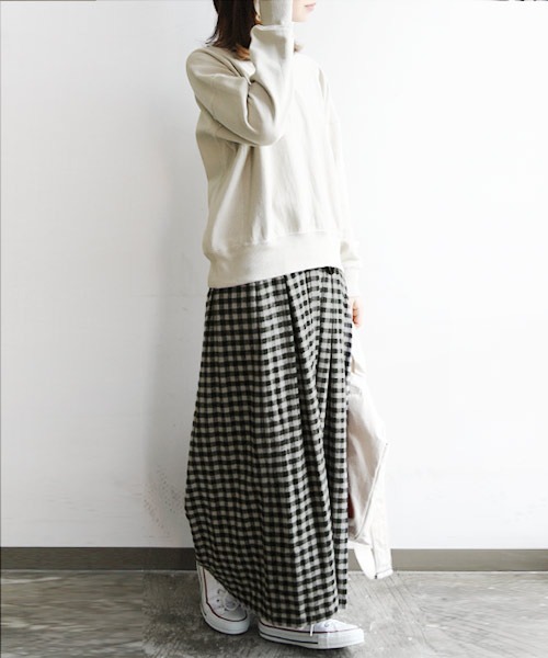 and it_（アンドイット）の「エミュラル emural ネルタックワイドパンツ（その他パンツ・レディース・その他1/その他2/その他3/ブラック・M-L）」の5枚目の写真