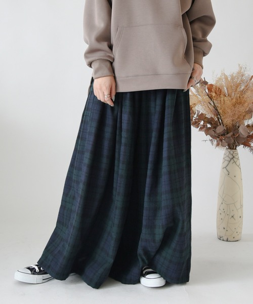 and it_（アンドイット）の「エミュラル emural ネルタックワイドパンツ（その他パンツ・レディース・その他1/その他2/その他3/ブラック・M-L）」の20枚目の写真