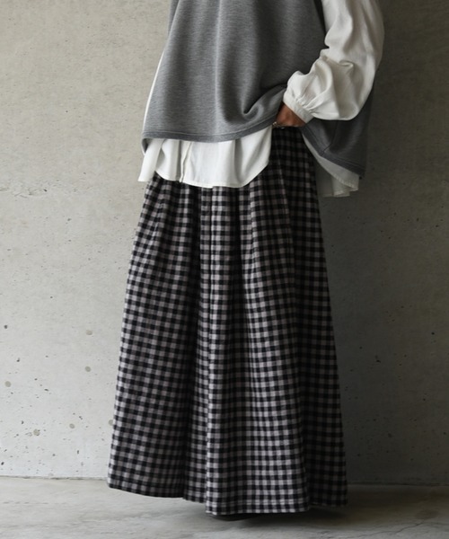 and it_（アンドイット）の「エミュラル emural ネルタックワイドパンツ（その他パンツ・レディース・その他1/その他2/その他3/ブラック・M-L）」の16枚目の写真