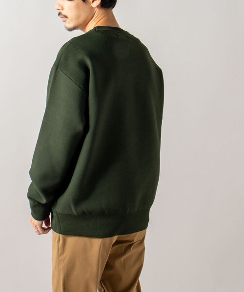 GLOSTER（グロスター）の「【GLOSTER/グロスター】《ニット＋カットソーの2点SET》テックレイヤードプルオーバーニット（ニット/セーター・メンズ・ライトグレー/ブラウン/オリーブ・MEDIUM/LARGE）」の16枚目の写真