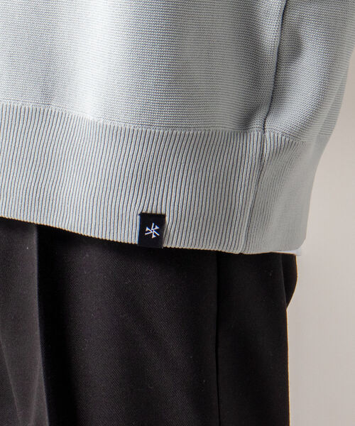 GLOSTER（グロスター）の「【GLOSTER/グロスター】《ニット＋カットソーの2点SET》テックレイヤードプルオーバーニット（ニット/セーター・メンズ・ライトグレー/ブラウン/オリーブ・MEDIUM/LARGE）」の19枚目の写真