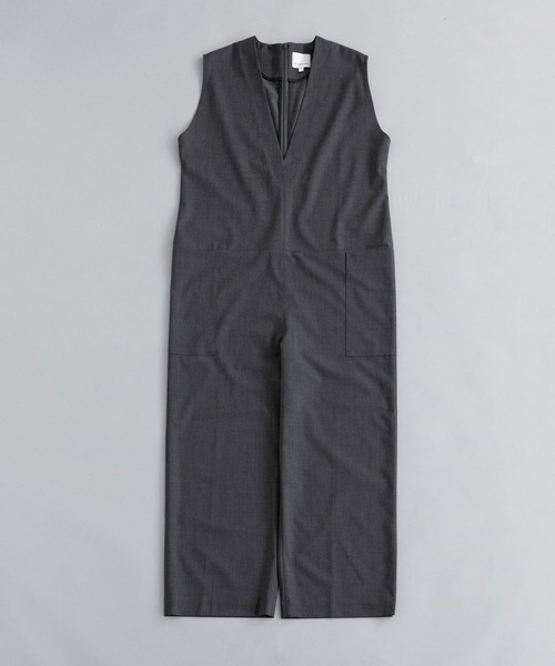 note et silence (ノートエシロンス)の「◇【 AMB100貨 】Honnete ジャンプスーツ(つなぎ/オールインワン・レディース・ブラック/グレー・1)」の19枚目の写真