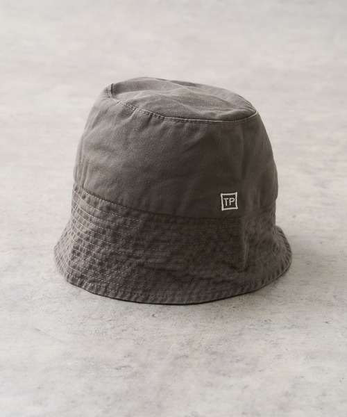 THEATRE PRODUCTS（シアタープロダクツ）の「THEATRE PRODUCTS　LOGO HAT／バケツハット（ハット・レディース・ブラック/グレー・FREE）」の2枚目の写真