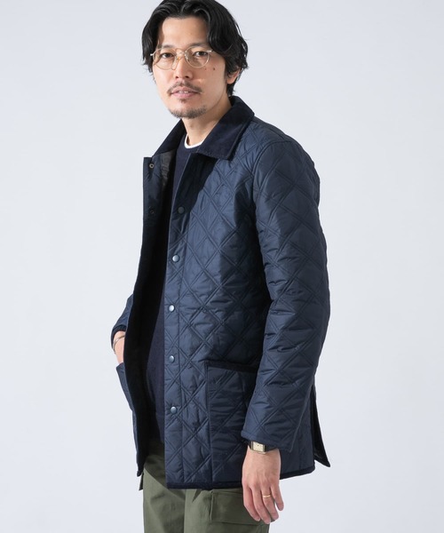 URBAN RESEARCH ROSSO MEN（アーバンリサーチロッソメン）の「丸井織物 キルティングジャケット（ナイロンジャケット・メンズ・ブラック/ネイビー/グレー・X-LARGE/LARGE/MEDIUM）」の10枚目の写真