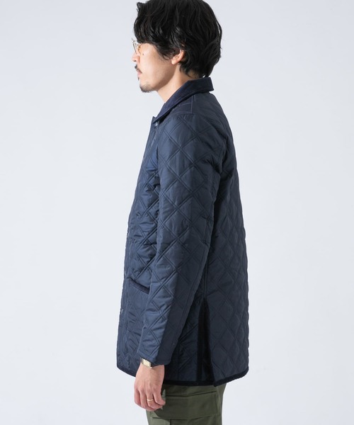 URBAN RESEARCH ROSSO MEN（アーバンリサーチロッソメン）の「丸井織物 キルティングジャケット（ナイロンジャケット・メンズ・ブラック/ネイビー/グレー・X-LARGE/LARGE/MEDIUM）」の7枚目の写真