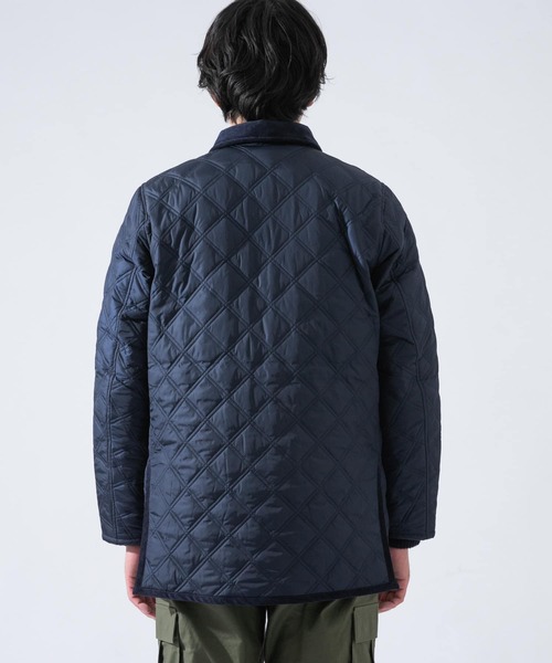 URBAN RESEARCH ROSSO MEN（アーバンリサーチロッソメン）の「丸井織物 キルティングジャケット（ナイロンジャケット・メンズ・ブラック/ネイビー/グレー・X-LARGE/LARGE/MEDIUM）」の18枚目の写真