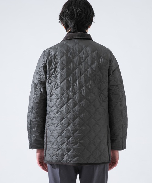 URBAN RESEARCH ROSSO MEN（アーバンリサーチロッソメン）の「丸井織物 キルティングジャケット（ナイロンジャケット・メンズ・ブラック/ネイビー/グレー・X-LARGE/LARGE/MEDIUM）」の21枚目の写真