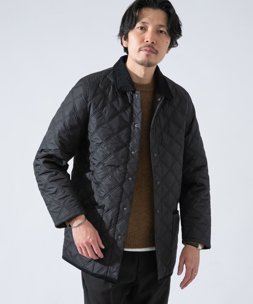 URBAN RESEARCH ROSSO MEN（アーバンリサーチロッソメン）の「丸井織物 キルティングジャケット（ナイロンジャケット・メンズ・ブラック/ネイビー/グレー・X-LARGE/LARGE/MEDIUM）」の19枚目の写真