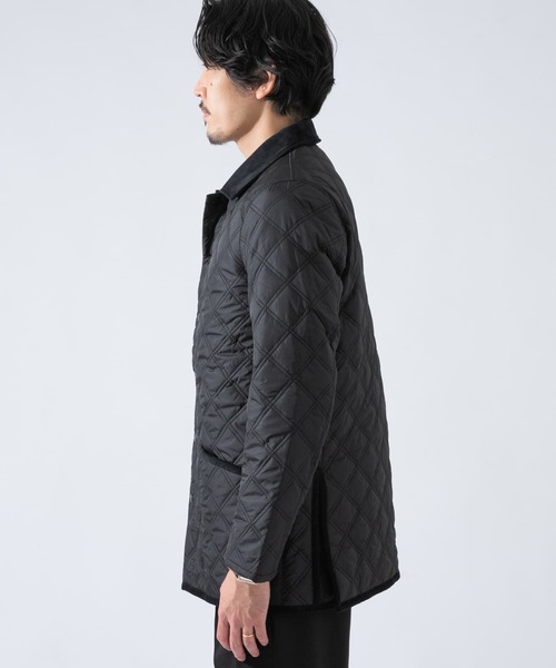 URBAN RESEARCH ROSSO MEN（アーバンリサーチロッソメン）の「丸井織物 キルティングジャケット（ナイロンジャケット・メンズ・ブラック/ネイビー/グレー・X-LARGE/LARGE/MEDIUM）」の5枚目の写真