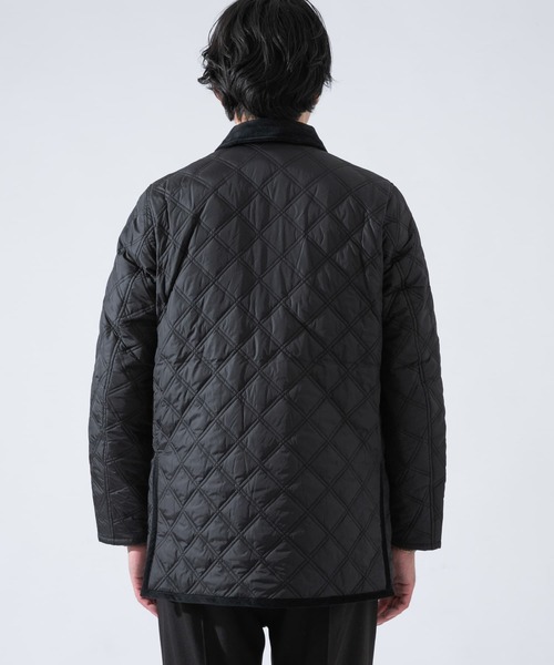 URBAN RESEARCH ROSSO MEN（アーバンリサーチロッソメン）の「丸井織物 キルティングジャケット（ナイロンジャケット・メンズ・ブラック/ネイビー/グレー・X-LARGE/LARGE/MEDIUM）」の22枚目の写真