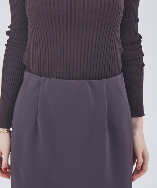 Rouge vif(ルージュヴィフ)の「4WAYストレッチタイトスカート(スカート・レディース・チャコールグレー/ベージュ/モカ・38/36)」の12枚目の写真