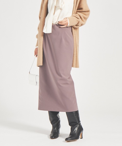 Rouge vif(ルージュヴィフ)の「4WAYストレッチタイトスカート(スカート・レディース・チャコールグレー/ベージュ/モカ・38/36)」の7枚目の写真