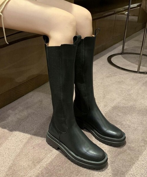 La-gemme（ラジェム）の「サイドゴアロングブーツ（ブーツ・レディース・ブラック・35/36/37/38/39/40）」の17枚目の写真