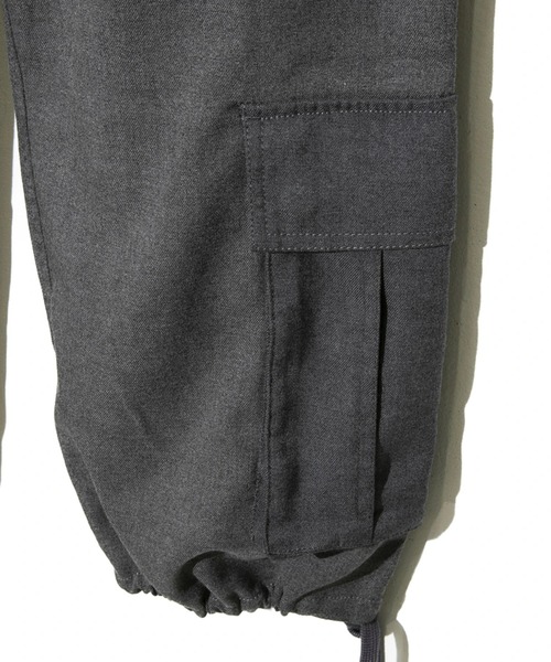 go slow caravan(ゴースローキャラバン)の「T/Rストレッチ Wカーゴパンツ(カーゴパンツ・メンズ・ネイビー/グレー/モカ・LARGE/MEDIUM)」の9枚目の写真