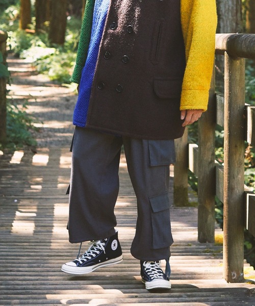 go slow caravan(ゴースローキャラバン)の「T/Rストレッチ Wカーゴパンツ(カーゴパンツ・メンズ・ネイビー/グレー/モカ・LARGE/MEDIUM)」の6枚目の写真