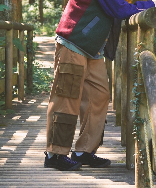 go slow caravan(ゴースローキャラバン)の「T/Rストレッチ Wカーゴパンツ(カーゴパンツ・メンズ・ネイビー/グレー/モカ・LARGE/MEDIUM)」の8枚目の写真