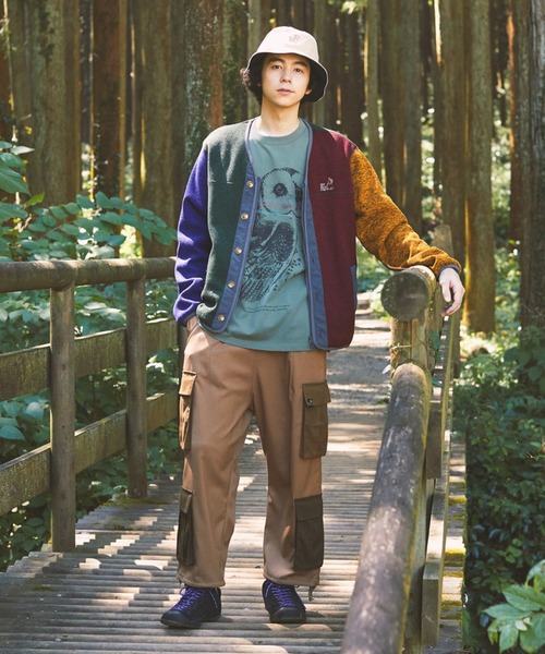 go slow caravan(ゴースローキャラバン)の「T/Rストレッチ Wカーゴパンツ(カーゴパンツ・メンズ・ネイビー/グレー/モカ・LARGE/MEDIUM)」の12枚目の写真