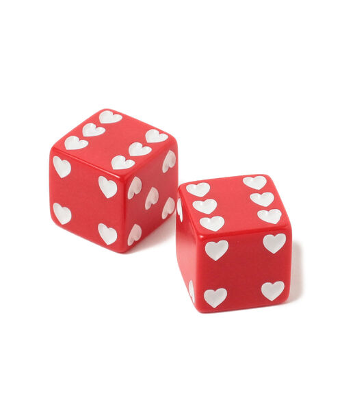 bpr BEAMS(ビーピーアール ビームス )の「Koplow Games / Sweet Heart Dice(おもちゃ・メンズ・ホワイト/レッド・ONE SIZE)」の1枚目の写真