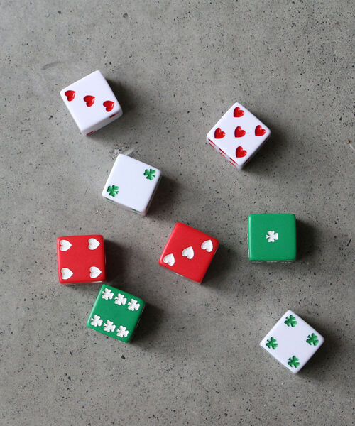 bpr BEAMS(ビーピーアール ビームス )の「Koplow Games / Sweet Heart Dice(おもちゃ・メンズ・ホワイト/レッド・ONE SIZE)」の5枚目の写真