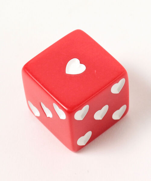 bpr BEAMS(ビーピーアール ビームス )の「Koplow Games / Sweet Heart Dice(おもちゃ・メンズ・ホワイト/レッド・ONE SIZE)」の6枚目の写真