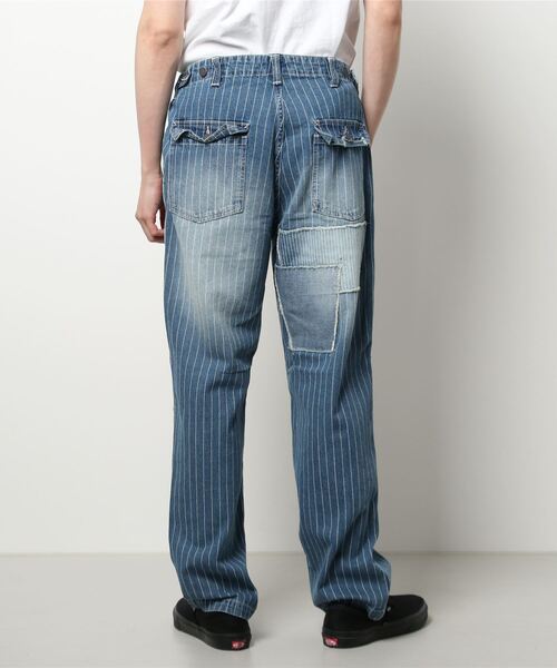 パンツ HOUSTON REPAIR DENIM FATIGUE PANTS HOUSTON（ヒューストン）の「【HOUSTON】REPAIR DENIM FATIGUE