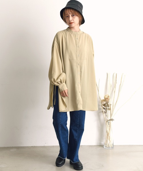 Dita(ディータ)の「21AW ノンウォッシュリサイクルデニム ハイウエストパンツ(デニムパンツ・レディース・ネイビー/ブルー/ブラック・M/L)」の11枚目の写真