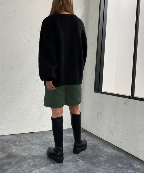 apres jour mignon（アプレジュールミニョン）の「ハーフパンツ【ZOZOTOWN限定アイテム】（その他パンツ・レディース・グリーン/ブラック・X-LARGE/フリー）」の20枚目の写真