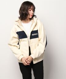 AVIREX | AVIREX/アヴィレックス　2トーン ビッグ フリース パーカー / 2TONE BIG FLEECE PARKA(ブルゾン)