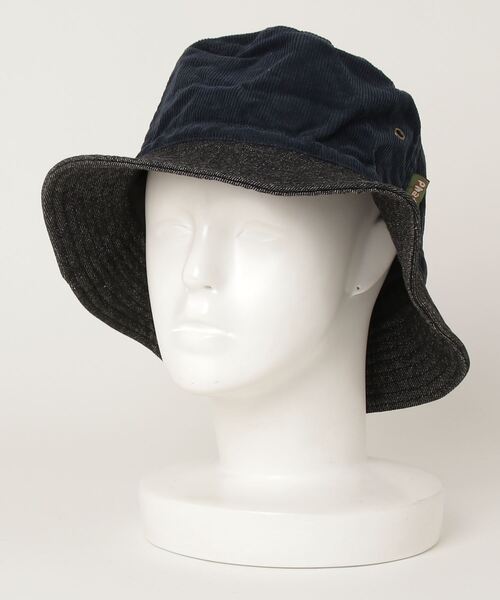 PHATEE(ファッティー)の「●【Phatee】ファッティー BUCKET HAT(ハット・メンズ・ベージュ/ネイビー/スミクロ・ONESIZE)」の2枚目の写真