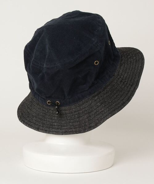 PHATEE(ファッティー)の「●【Phatee】ファッティー BUCKET HAT(ハット・メンズ・ベージュ/ネイビー/スミクロ・ONESIZE)」の4枚目の写真