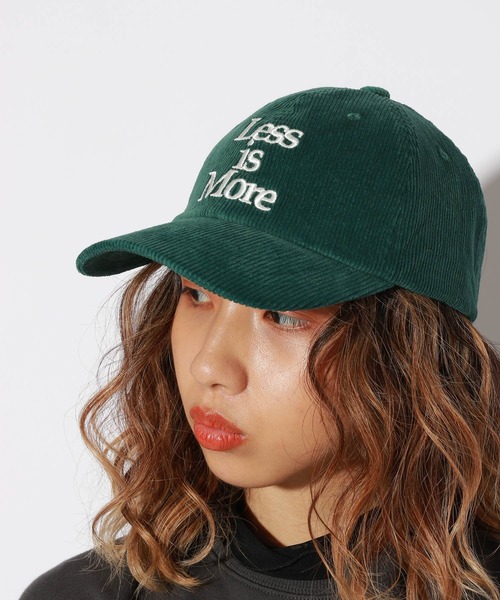 PBLIM（ページボーイリム）の「【PAGEBOYLIM】コーデュロイキャップ（キャップ・レディース・ブラック/ブルー/グリーン・FREE）」の5枚目の写真