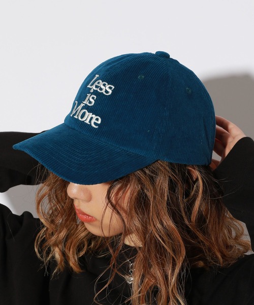 PBLIM（ページボーイリム）の「【PAGEBOYLIM】コーデュロイキャップ（キャップ・レディース・ブラック/ブルー/グリーン・FREE）」の9枚目の写真