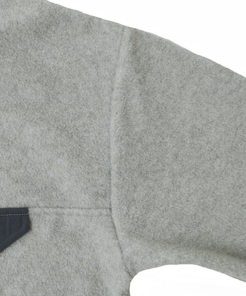 GLAZOS（グラソス）の「【セットアイテム】フリース・ハーフジップトレーナー＋イージーパンツ（スウェット・キッズ・ブラック/ネイビー/グレー・130cm/140cm/150cm/160cm/170cm）」の5枚目の写真