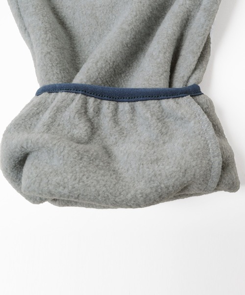 GLAZOS（グラソス）の「【セットアイテム】フリース・ハーフジップトレーナー＋イージーパンツ（スウェット・キッズ・ブラック/ネイビー/グレー・130cm/140cm/150cm/160cm/170cm）」の6枚目の写真