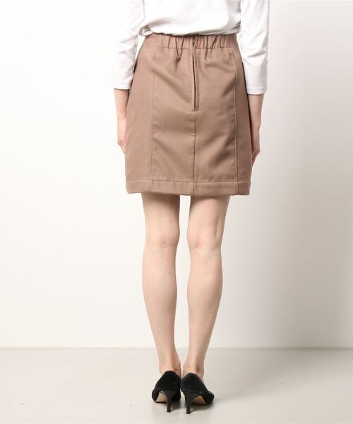 STYLEBLOCK（スタイルブロック）の「パネルミニスカート（スカート・レディース・ブラック/ライトベージュ/モカ・M）」の5枚目の写真