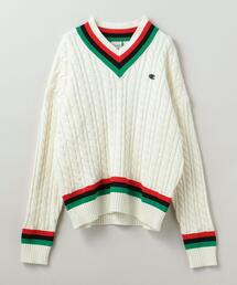＜Champion TEARS(チャンピオン ティアーズ)＞ V SWEATER/ニット■■■
