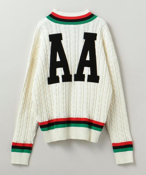 UNITED ARROWS & SONS（ユナイテッドアローズアンドサンズ）の「＜Champion TEARS(チャンピオン ティアーズ)＞ V SWEATER/ニット■■■（ニット/セーター・メンズ・オフホワイト・L/M）」の2枚目の写真