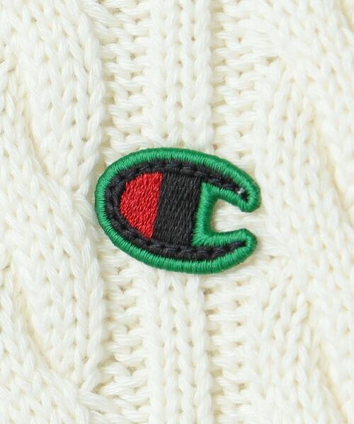 UNITED ARROWS & SONS（ユナイテッドアローズアンドサンズ）の「＜Champion TEARS(チャンピオン ティアーズ)＞ V SWEATER/ニット■■■（ニット/セーター・メンズ・オフホワイト・L/M）」の6枚目の写真