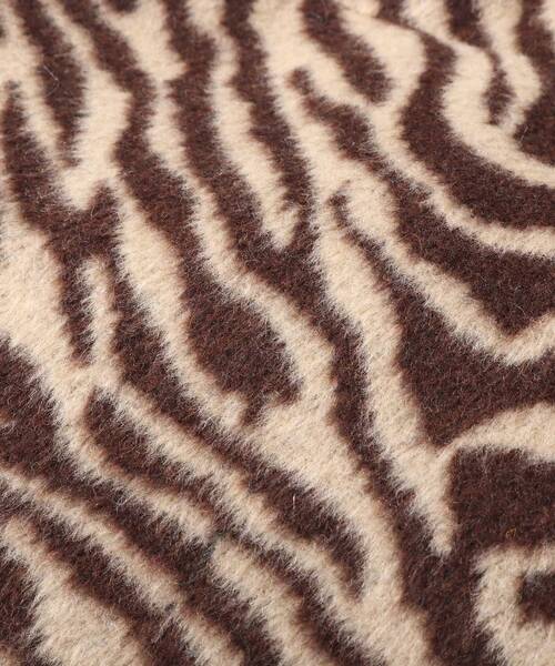 SHOO・LA・RUE（シューラルー）の「◆ゼブラ巾着ショルダー（ショルダーバッグ・レディース・グレー系/ダークブラウン系/ブラック系/キャメル・00）」の14枚目の写真