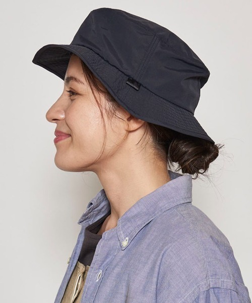 Mighty Shine(マイティシャイン)の「mko10251- Nylon Pocketable Bucket Hat バケットハット(ハット・メンズ・ブラック/ベージュ/カーキ・M/L)」の7枚目の写真